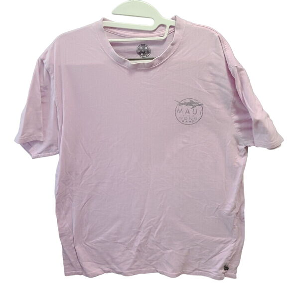 Maui And Sons Womens T-Shirt Multicolor Size X-Large Cotton Blend Graphic - Picture 1 of 12